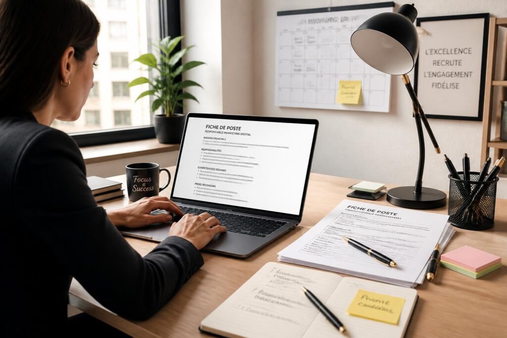 découvrez comment rédiger une fiche de poste efficace pour attirer les candidats qualifiés et optimiser votre recrutement.