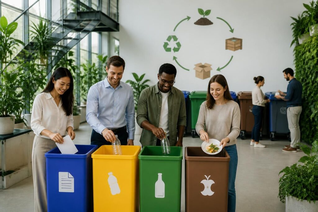 découvrez un guide complet sur la gestion des déchets en entreprise : bonnes pratiques de tri, choix des filières adaptées et intégration dans l'économie circulaire pour une démarche éco-responsable.