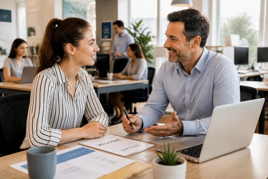 découvrez les clés pour réussir l'intégration d'un nouveau salarié grâce à un onboarding efficace et structuré.