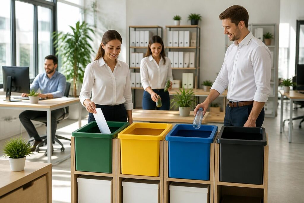 découvrez comment réussir le tri des déchets au bureau en installant des bacs adaptés et efficaces pour un environnement de travail plus écologique et organisé.