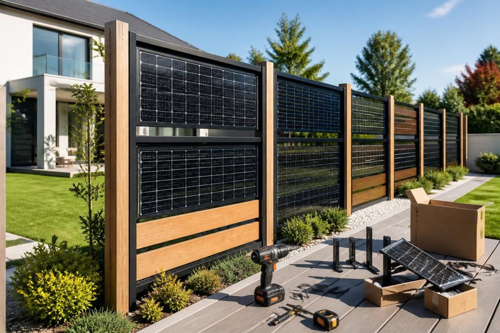découvrez l'installation de clôtures photovoltaïques et les différentes options disponibles chez castorama pour sécuriser et alimenter durablement votre extérieur.