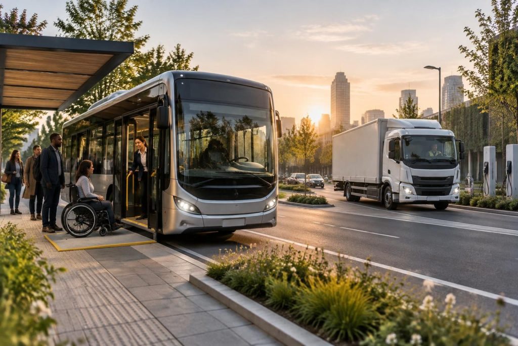 découvrez les pratiques rse dans le transport routier et de voyageurs : réduction des émissions, sécurité, conditions de travail et mobilité durable.