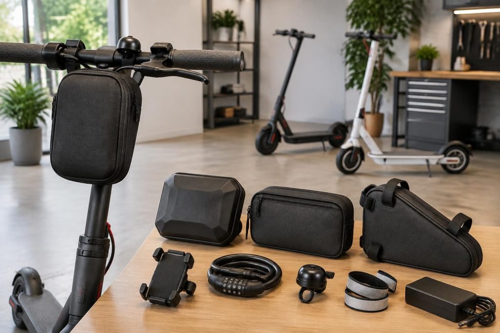 découvrez notre sélection de sacoches et accessoires pour trottinette électrique xiaomi et segway : des modèles pratiques pour transporter vos essentiels au quotidien.
