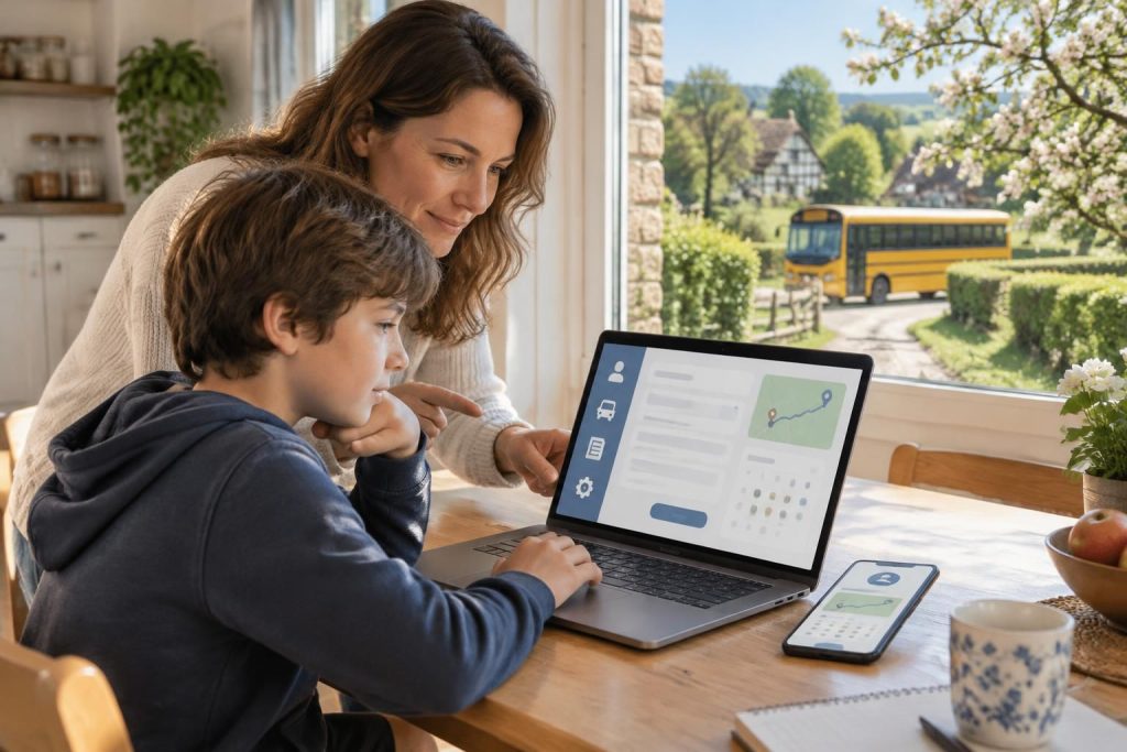 Transport scolaire Normandie : comment s’inscrire et gérer son compte en ligne